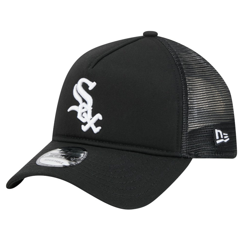 MLB Chicago White Sox New Era 9FORTY A-Frame Trucker Adjustable Hat