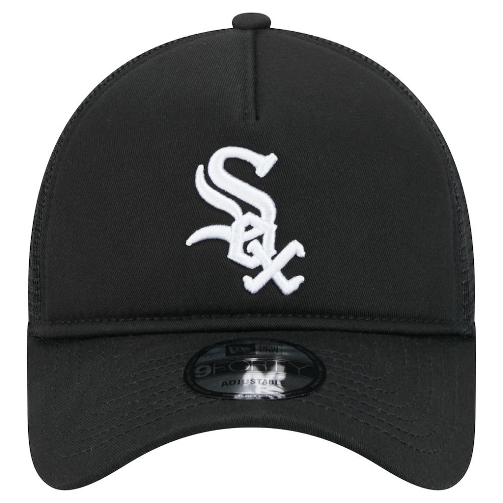 MLB Chicago White Sox New Era 9FORTY A-Frame Trucker Adjustable Hat