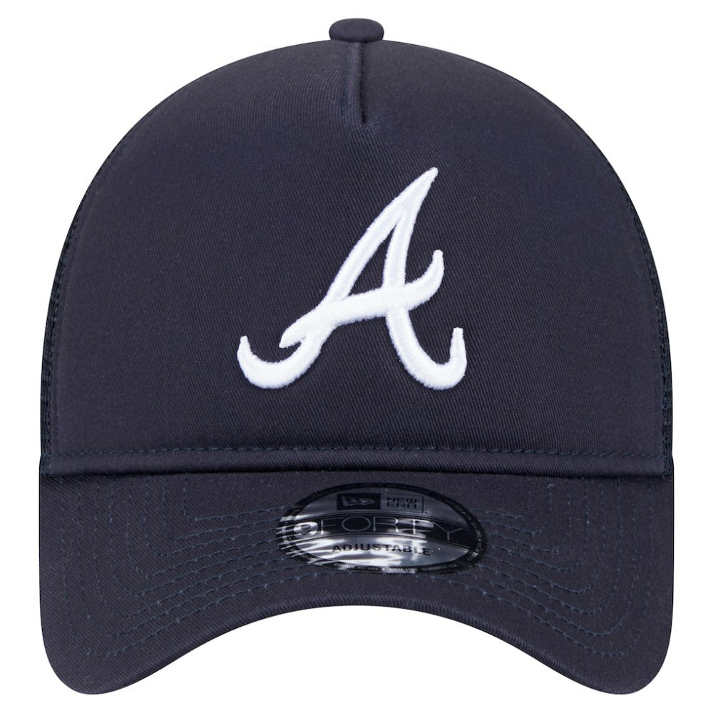 MLB Atlanta Braves New Era 9FORTY A-Frame Trucker Adjustable Hat