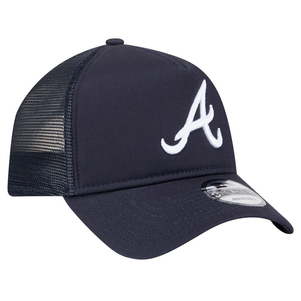 MLB Atlanta Braves New Era 9FORTY A-Frame Trucker Adjustable Hat