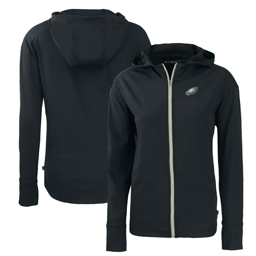 Cutter & Buck Women's Primary Mark Daybreak Eco Recycled Full-Zip Hoodie - Philadelphia Eagles