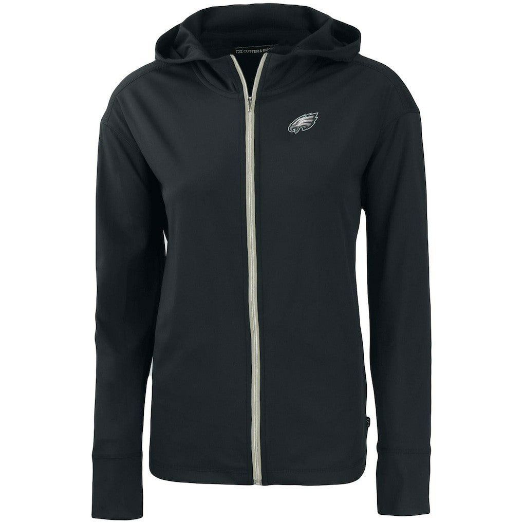 Cutter & Buck Women's Primary Mark Daybreak Eco Recycled Full-Zip Hoodie - Philadelphia Eagles