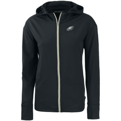 Cutter & Buck Women's Primary Mark Daybreak Eco Recycled Full-Zip Hoodie - Philadelphia Eagles