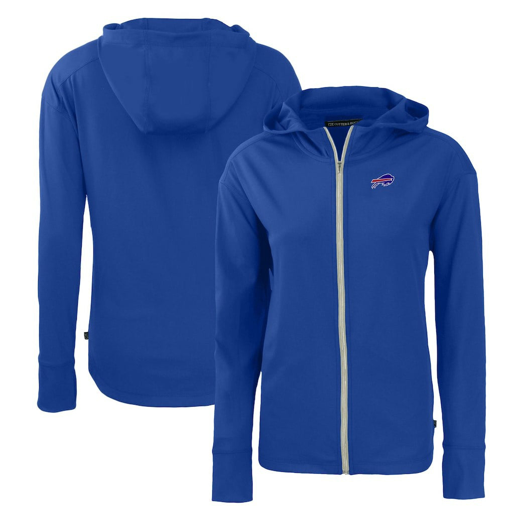 Cutter & Buck Women's Primary Mark Daybreak Eco Recycled Full-Zip Hoodie - Buffalo Bills