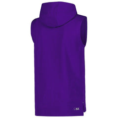 MSX by Michael Strahan Captain Sleeveless Hoodie T-Shirt - Minnesota Vikings