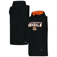 MSX by Michael Strahan Captain Sleeveless Hoodie T-Shirt - Cincinnati Bengals