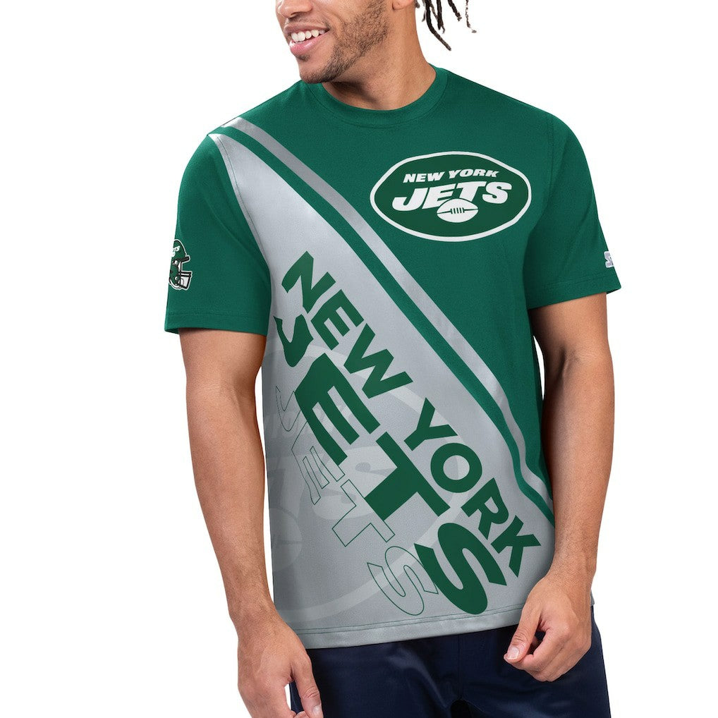 Starter Finish Line Extreme Graphic T-Shirt - New York Jets