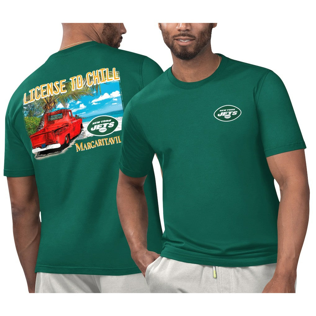 Margaritaville Licensed to Chill T-Shirt - New York Jets