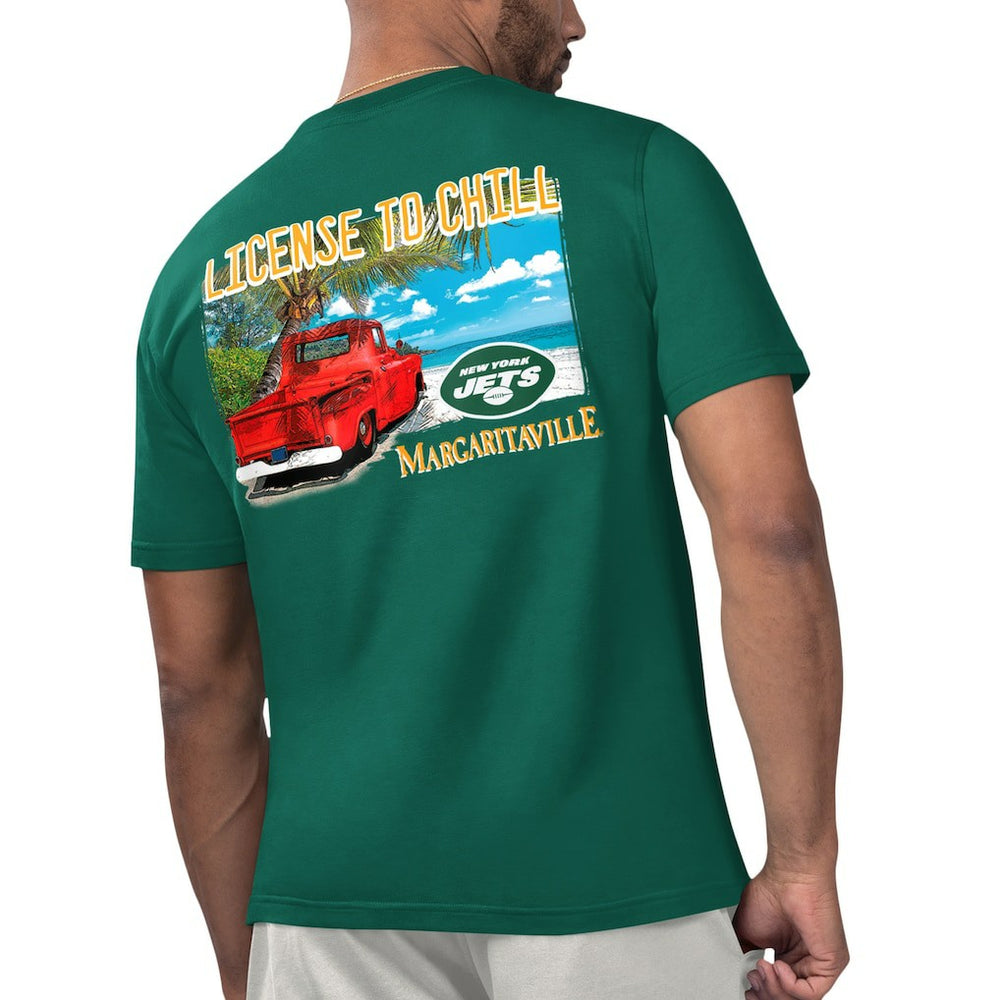 Margaritaville Licensed to Chill T-Shirt - New York Jets