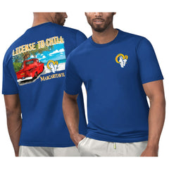 Margaritaville Licensed to Chill T-Shirt - Los Angeles Rams