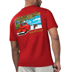 Margaritaville Licensed to Chill T-Shirt - Atlanta Falcons