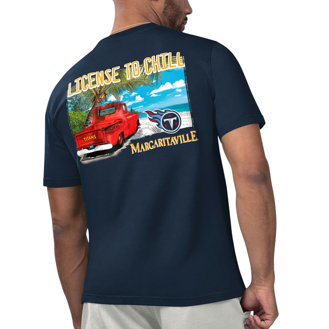 Margaritaville Licensed to Chill T-Shirt - Tennessee Titans