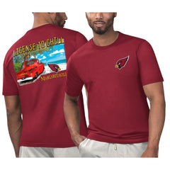 Margaritaville Licensed to Chill T-Shirt - Arizona Cardinals