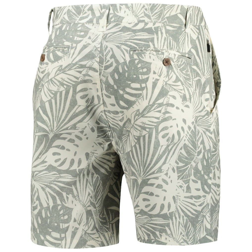 Margaritaville Sandwashed Monstera Print Amphib Shorts - Cincinnati Bengals