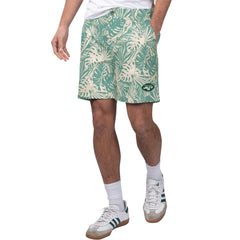Margaritaville Sandwashed Monstera Print Amphib Shorts - New York Jets