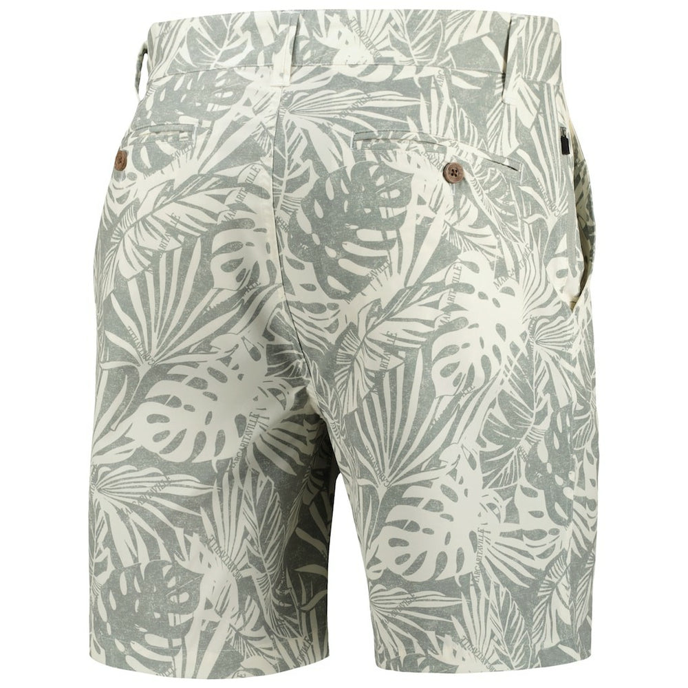 Margaritaville Sandwashed Monstera Print Amphib Shorts - Pittsburgh Steelers