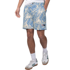 Margaritaville Sandwashed Monstera Print Amphib Shorts - New England Patriots