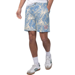 Margaritaville Sandwashed Monstera Print Amphib Shorts - New York Giants