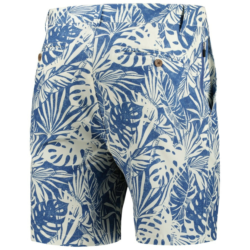 Margaritaville Sandwashed Monstera Print Amphib Shorts - Chicago Bears