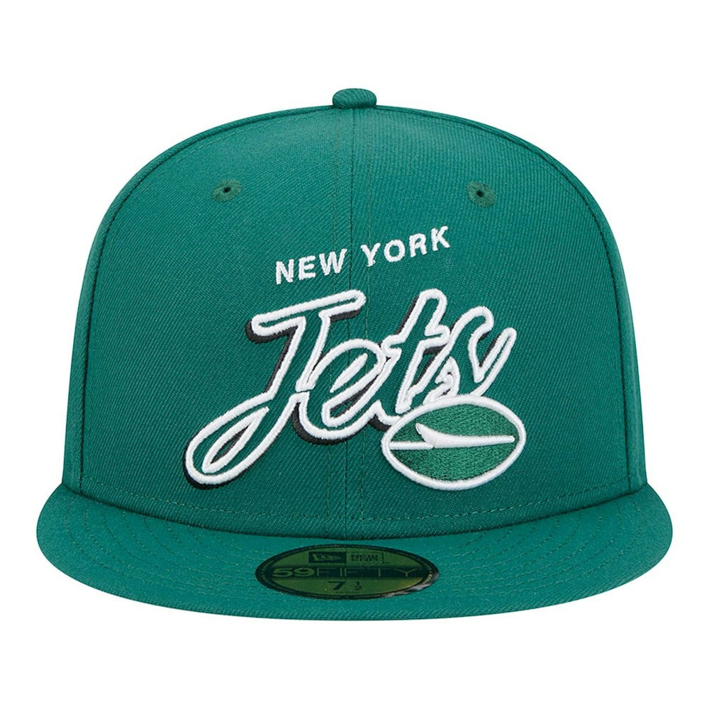 Script Sided 59FIFTY Fitted Hat - New York Jets