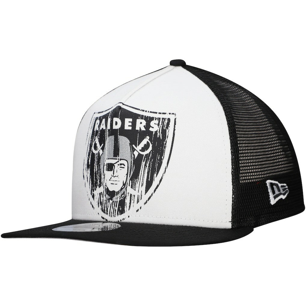Distressed 9FIFTY A-Frame Snapback Hat - Las Vegas Raiders