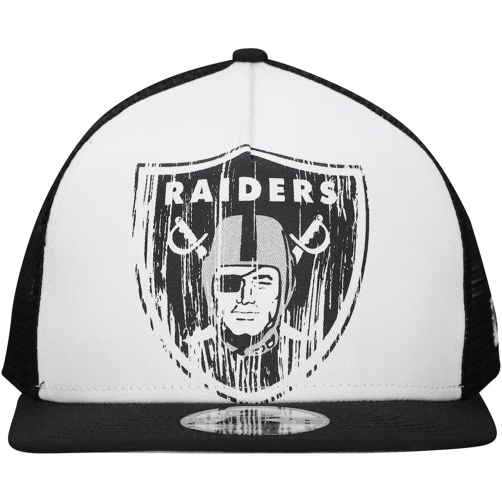 Distressed 9FIFTY A-Frame Snapback Hat - Las Vegas Raiders