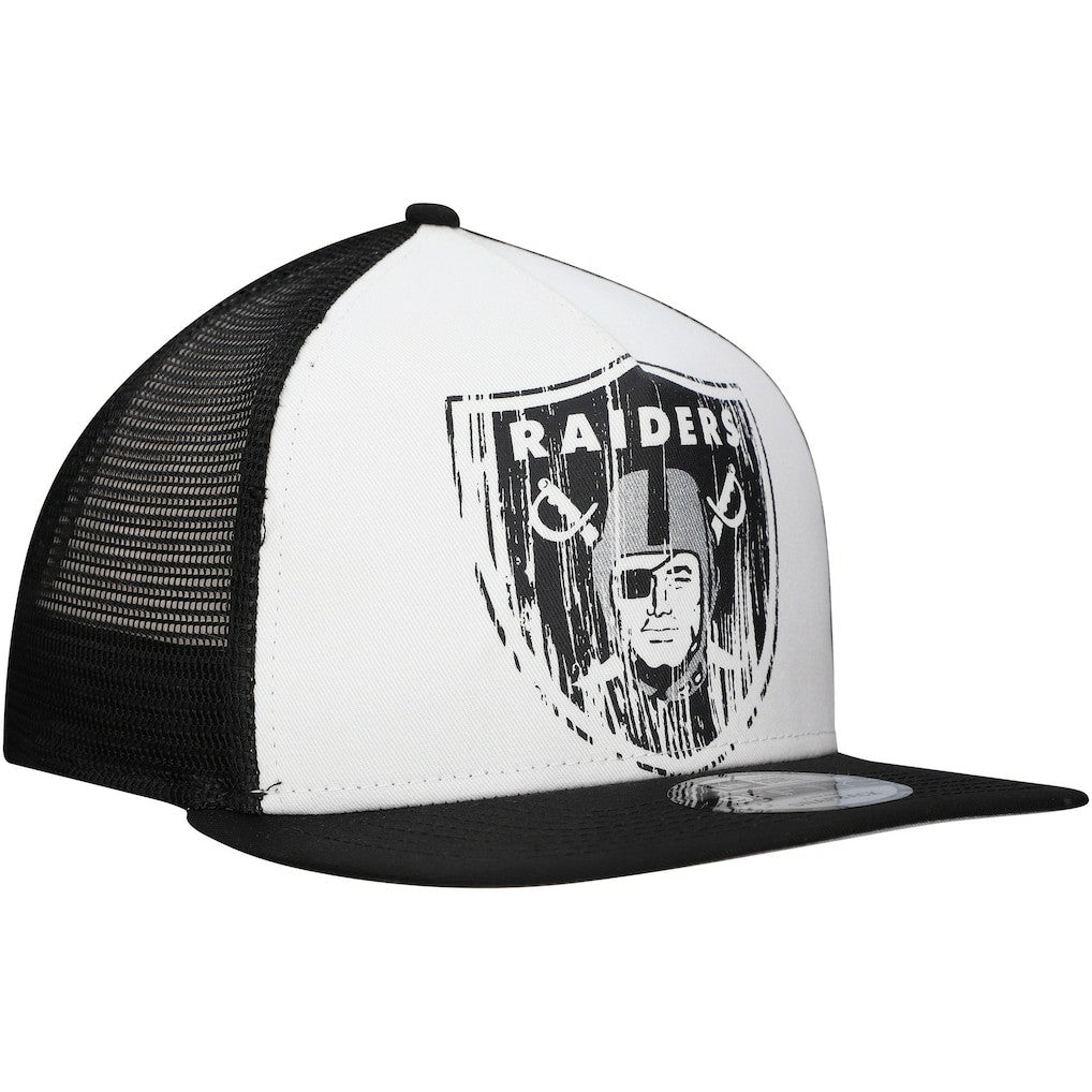 Distressed 9FIFTY A-Frame Snapback Hat - Las Vegas Raiders