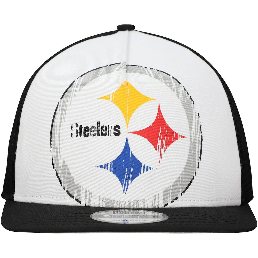 Distressed 9FIFTY A-Frame Snapback Hat - Pittsburgh Steelers