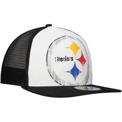 Distressed 9FIFTY A-Frame Snapback Hat - Pittsburgh Steelers
