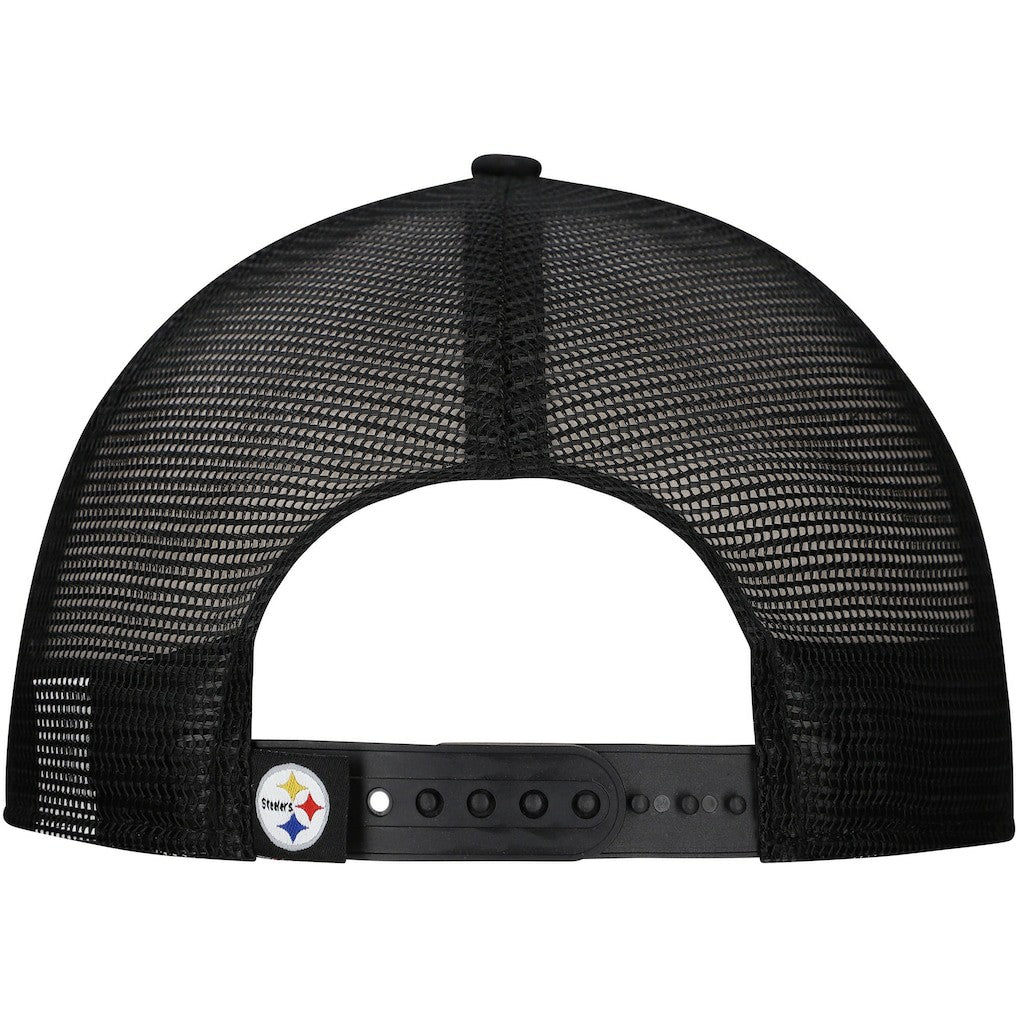 Distressed 9FIFTY A-Frame Snapback Hat - Pittsburgh Steelers