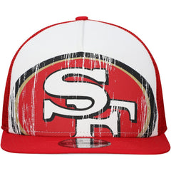 Distressed 9FIFTY A-Frame Snapback Hat - San Francisco 49ers