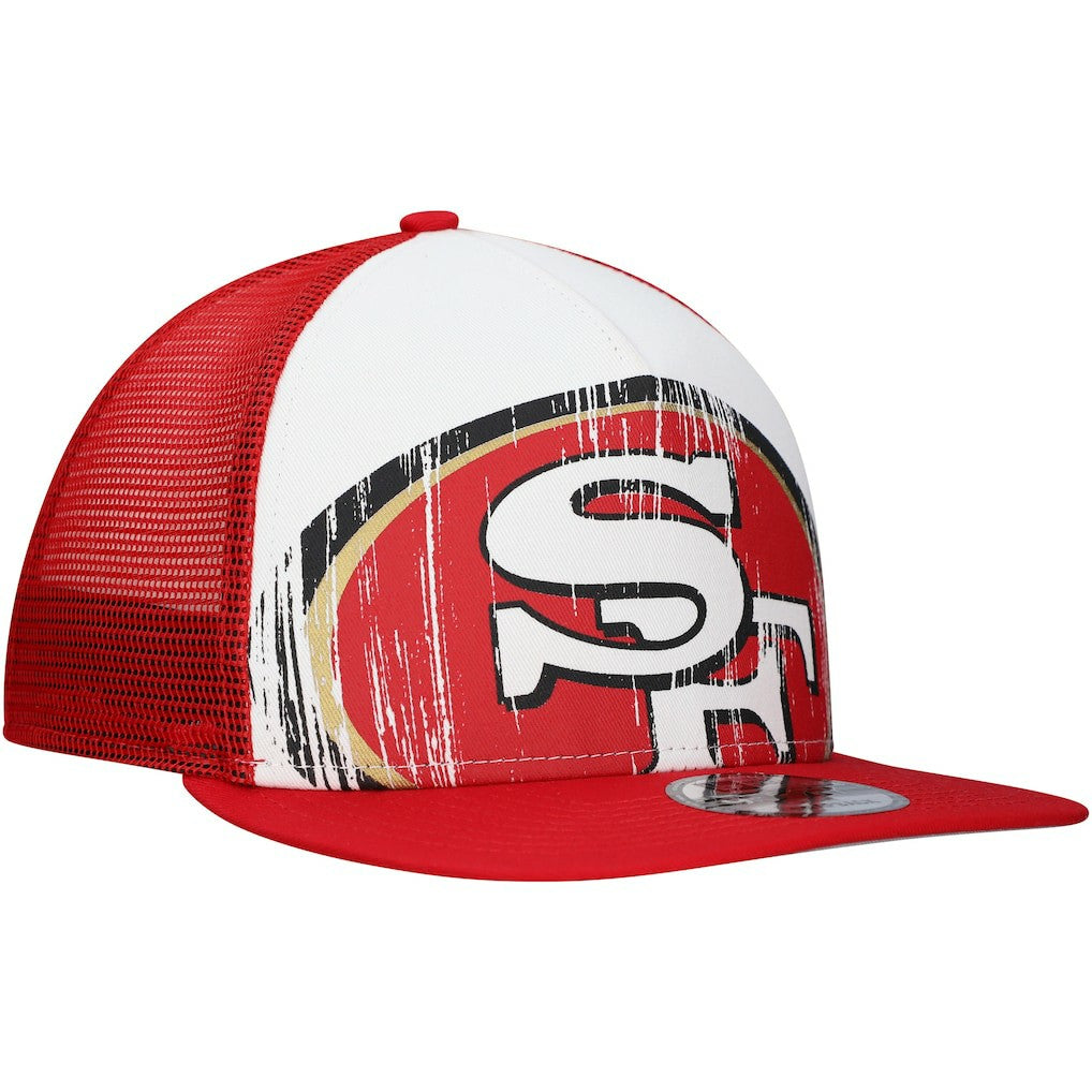 Distressed 9FIFTY A-Frame Snapback Hat - San Francisco 49ers
