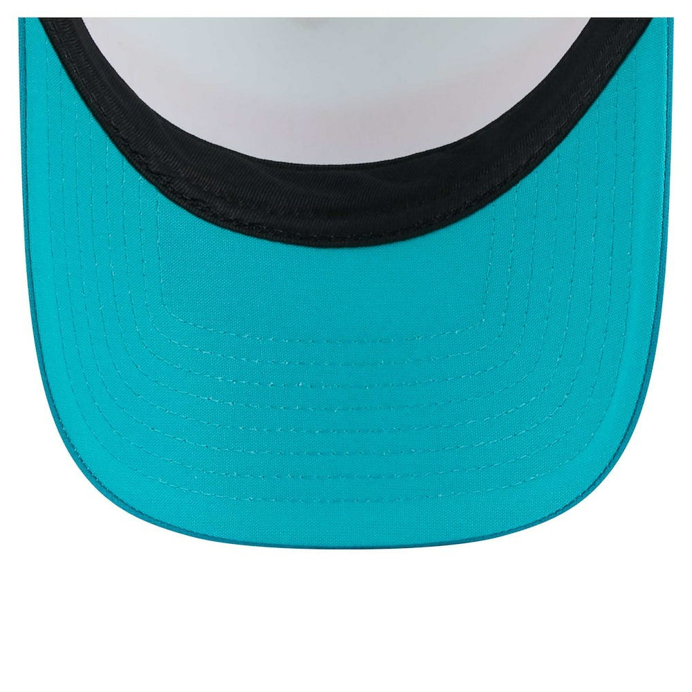 Color-Block 9FORTY A-Frame Trucker Adjustable Hat - Miami Dolphins