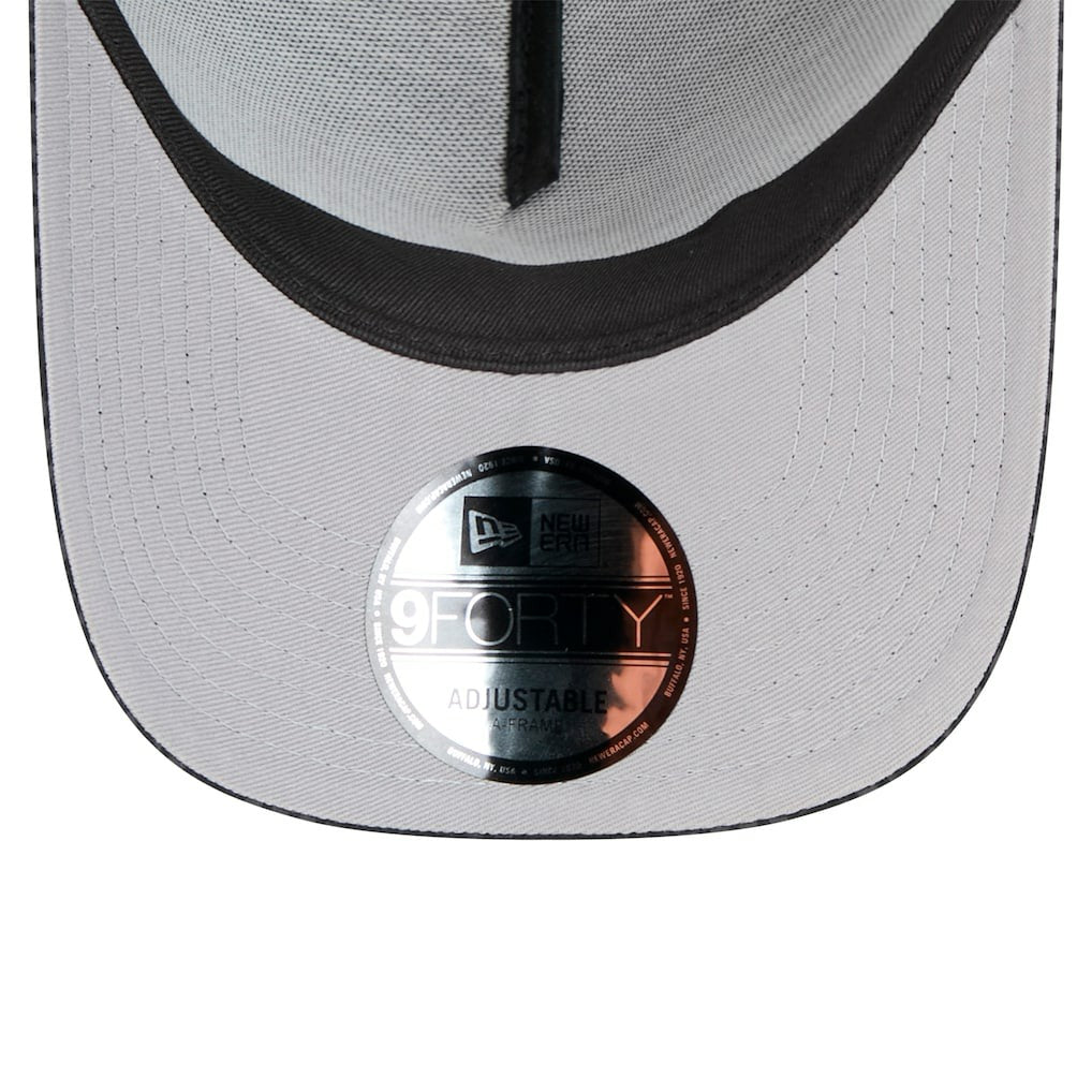 Midnight Ink Tonal Text A-Frame Trucker 9FORTY Adjustable Hat - Miami Dolphins