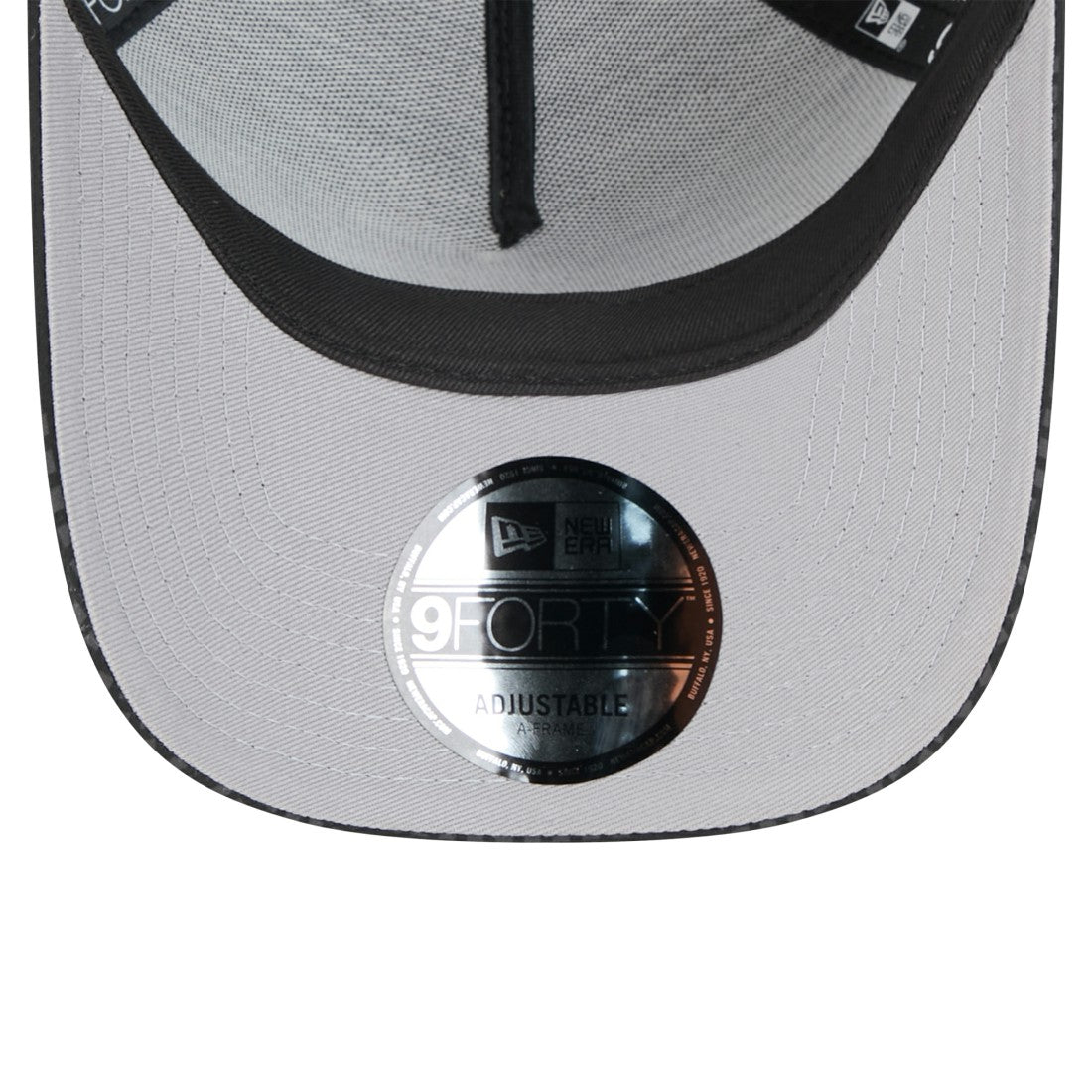 Throwback Midnight Ink Tonal Text A-Frame Trucker 9FORTY Adjustable Hat - New York Jets