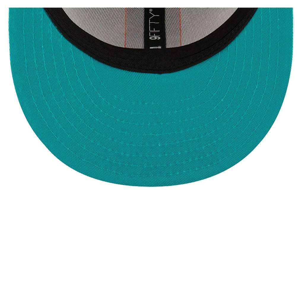 Helmet 9FIFTY Snapback Hat - Miami Dolphins