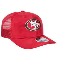 Adventure Camo Trucker 9SEVENTY Stretch-Snap Adjustable Hat - San Francisco 49ers