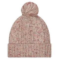 Women's Trendy Tone Cuffed Knit Hat with Pom - Miami Dolphins