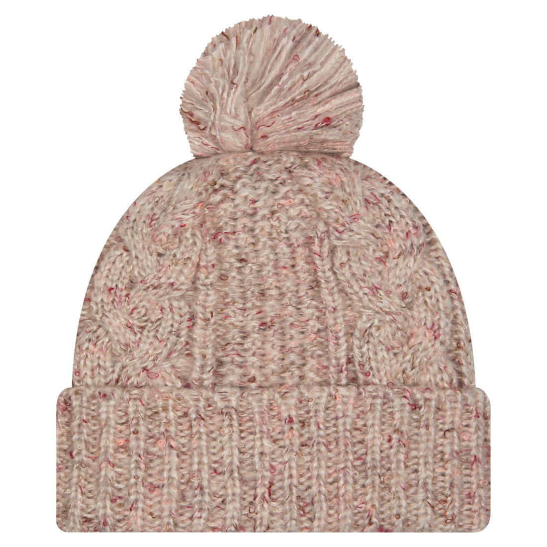 Women's Trendy Tone Cuffed Knit Hat with Pom - New York Jets