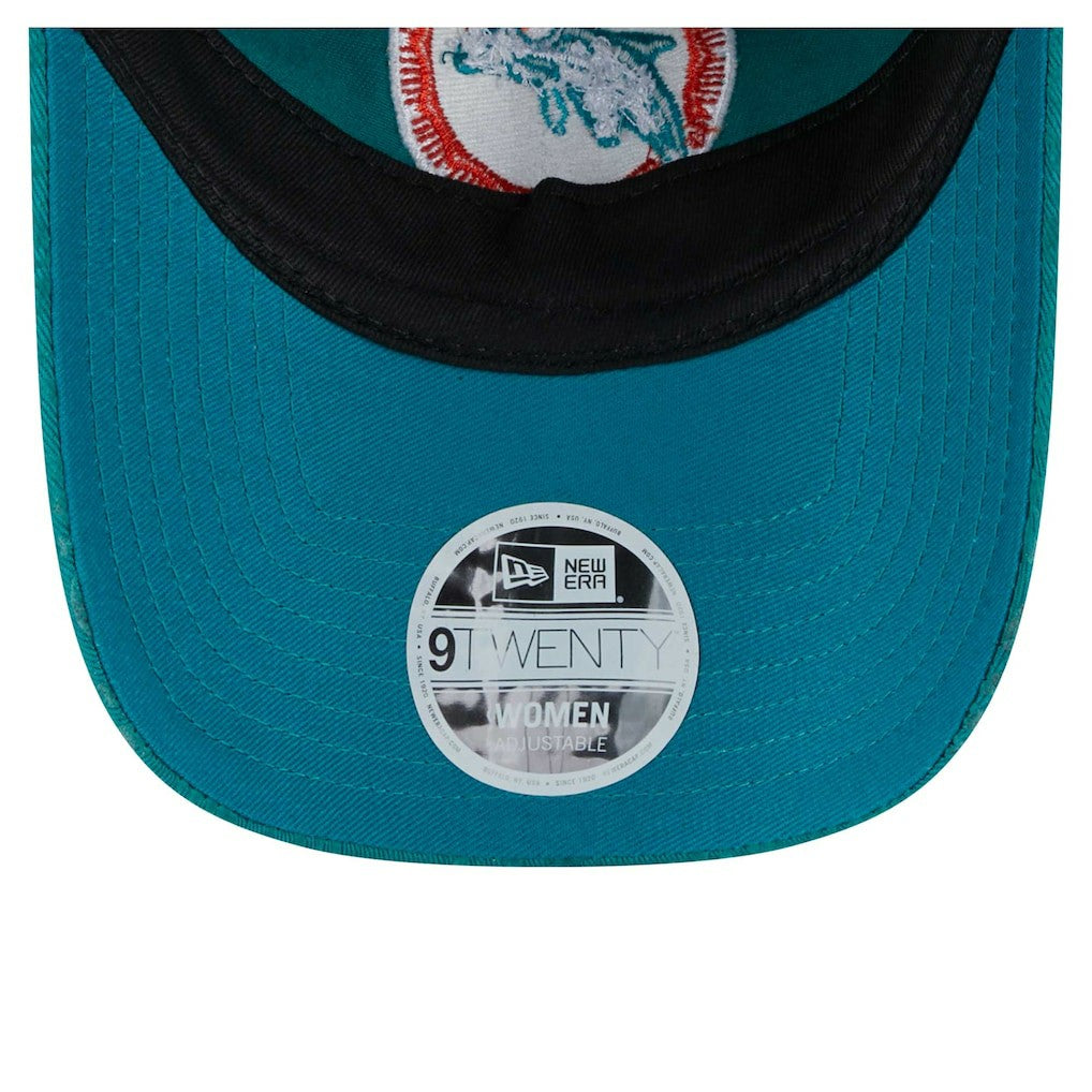 Women's Throwback Flair 9TWENTY Adjustable Hat - Miami Dolphins