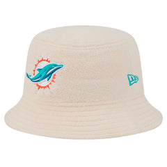 Women's Cozy Sherpa Bucket Hat - Miami Dolphins