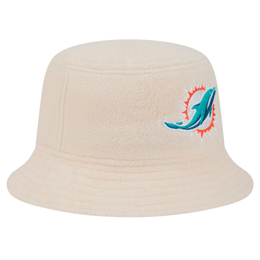 Women's Cozy Sherpa Bucket Hat - Miami Dolphins