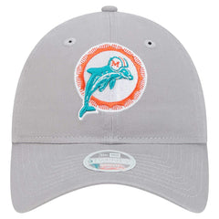 Women's Throwback 9TWENTY Adjustable Hat - Miami Dolphins