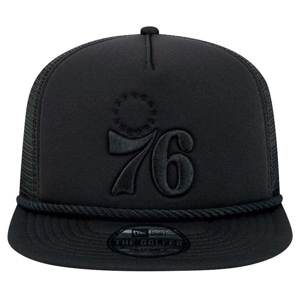 NBA Philadelphia 76ers Tone Foam Meshback Golfer Snapback Hat