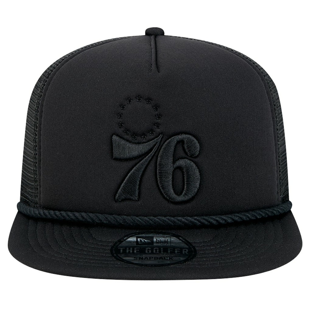 NBA Philadelphia 76ers Tone Foam Meshback Golfer Snapback Hat