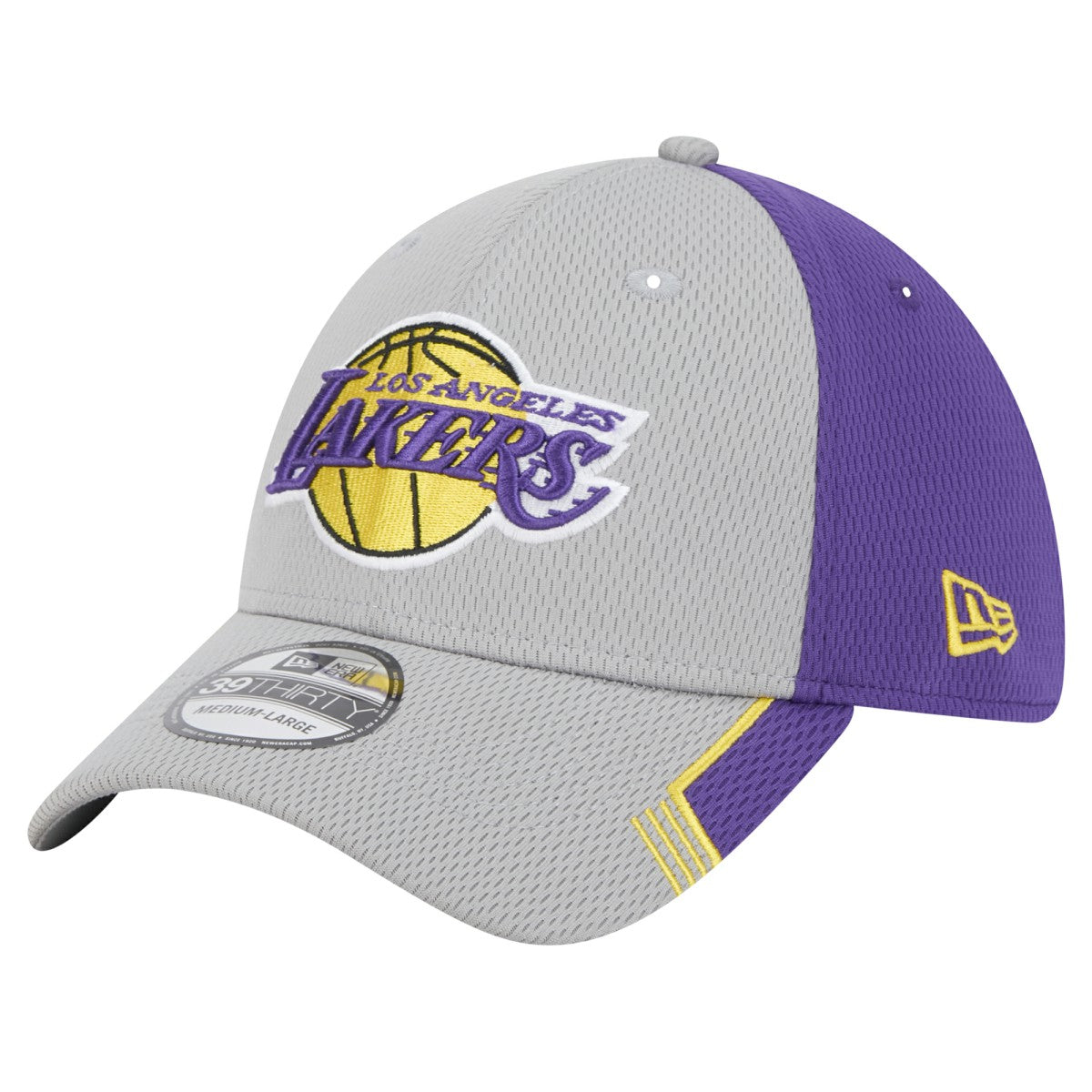 NBA Los Angeles Lakers Active Trim 39THIRTY Flex Hat