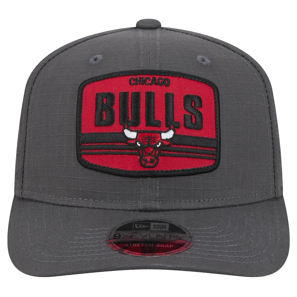 NBA Chicago Bulls Team Elevated Patch 9SEVENTY Adjustable Hat