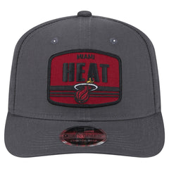 NBA Miami Heat Team Elevated Patch 9SEVENTY Adjustable Hat