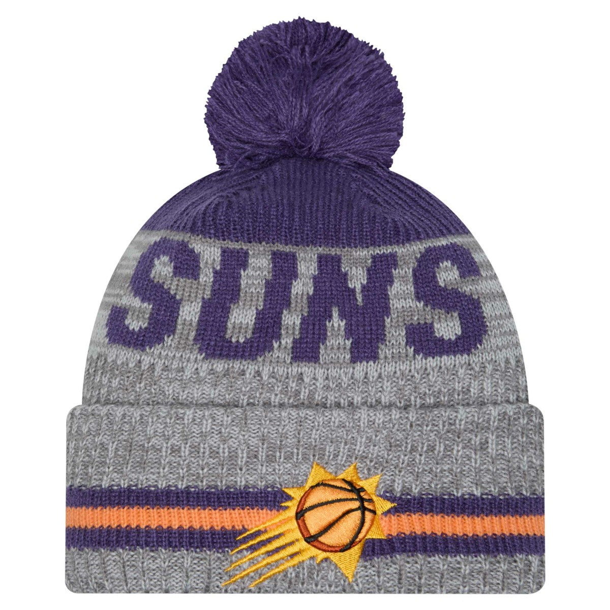 NBA Phoenix Suns Sport Night Runner Cuffed Knit Hat with Pom
