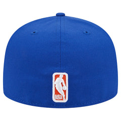 NBA New York Knicks Sport Night Script Sided 59FIFTY Fitted Hat